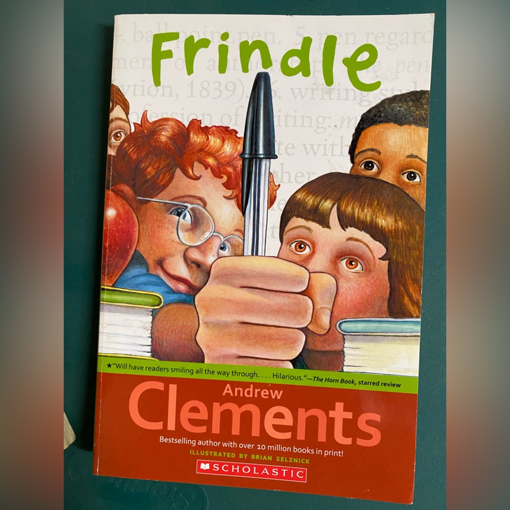 GENTLY USED set of 12 Chapter books: Frindle by Andrew Clements